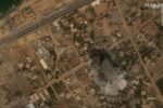تصاویر ماهواره‌ای از غزه بعد از بمباران